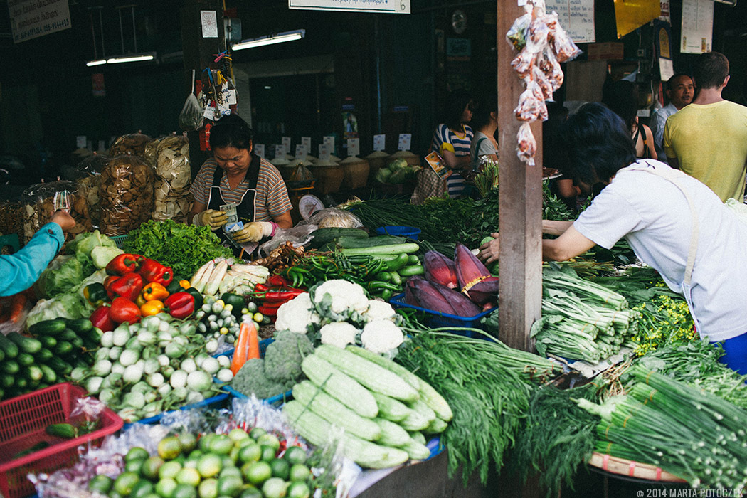 11-abundance of veggies in chiang mai food market