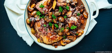 coq au vin przepis na kurczaka