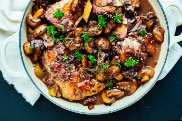 coq au vin przepis na kurczaka