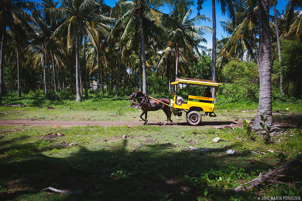 wyspy gili transport