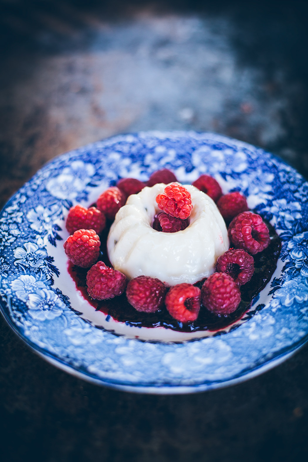 panna cotta z marakują