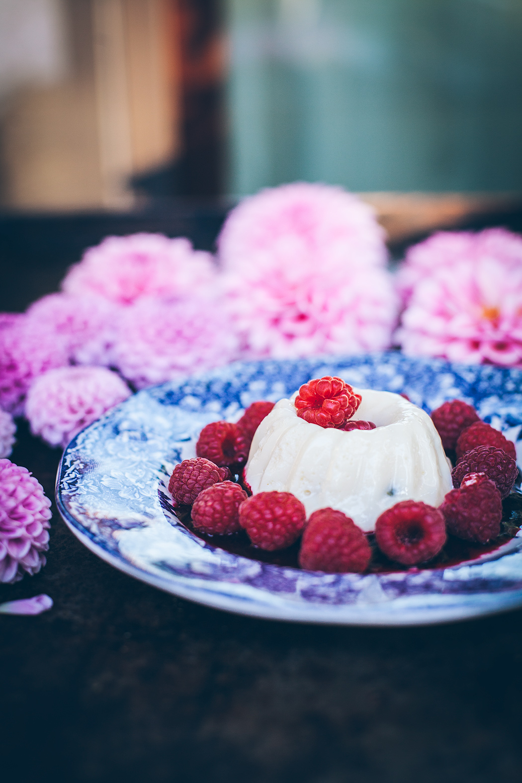 panna cotta z marakują